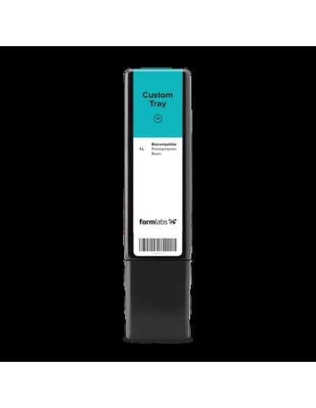 FORMLABS - CUSTOM TRAY RESIN CARTRIDGE. CARTUCHO DE RESINA DE CUBETA PERSONALIZADA. 1 L.