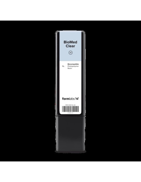 FORMLABS - CARTUCHO RESINA BIOMED CLEAR. 1 L. FORM 3