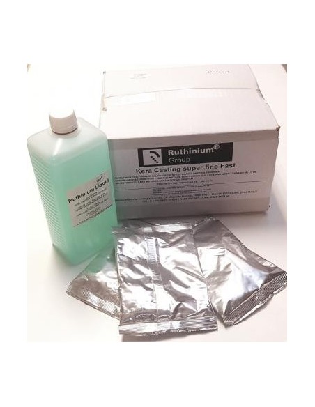 RUTHINIUM - REVESTIMIENTO KERA CASTING SUPER FINE FAST POLVO 4.2 K ( EN BOLSAS INDIVIDUALES DE 150G)