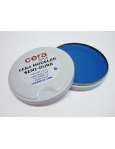 CERA REUS - CERA DE MODELAR SEMIDURA AZUL CLARO 50 G EN TARRINA