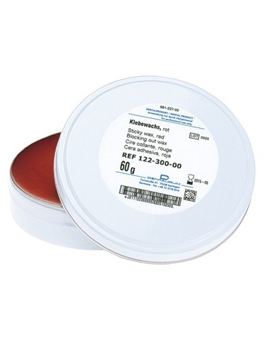 CERA PEGAJOSA ROJA LATA 60 GR.