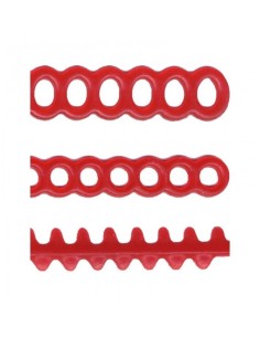PROTECHNO - TECHNOWAX-RET. REDONDA 25 UDS. ROJO