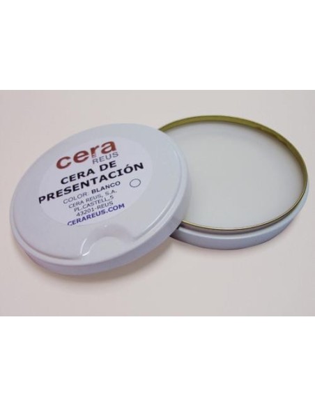 CERA REUS - CERA DE PRESENTACION BLANCA TARRINA DE 50GR
