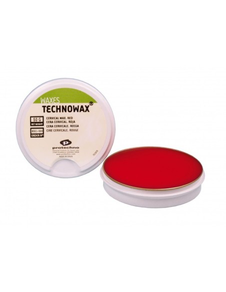 CERA CERVICAL TECHNOWAX L50G ROJA