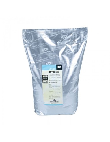 PROTECHNO - ORTOGUIX 12 K BLANCO NIEVE. CAJA ECO PACK 6X2 KG.