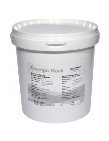 RUTHINIUM - YESO TIPO IV STUMPS ROCK ENVASE 18.000 GR.
