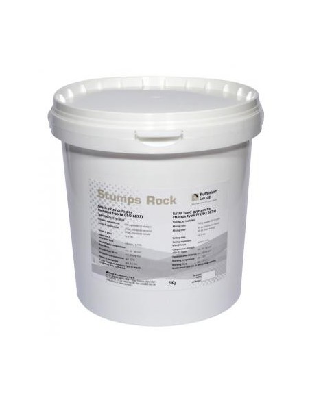 RUTHINIUM - YESO TIPO IV STUMPS ROCK ENVASE 18.000 GR.