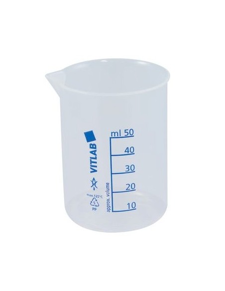 VASO GRADUADO PARA MEDICIONES DE POLVO Y LIQUIDO