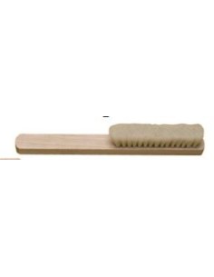 MESTRA - CEPILLO DE MANGO DE CABRA BLANCO 4 HILERAS