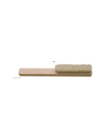 MESTRA - CEPILLO DE MANGO DE CABRA BLANCO 4 HILERAS