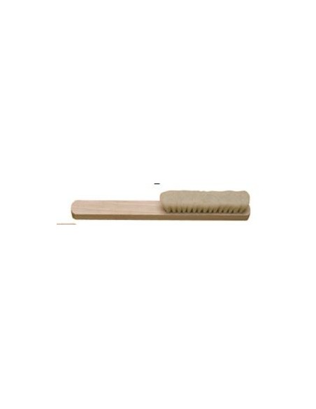 MESTRA - CEPILLO DE MANGO DE CABRA BLANCO 4 HILERAS