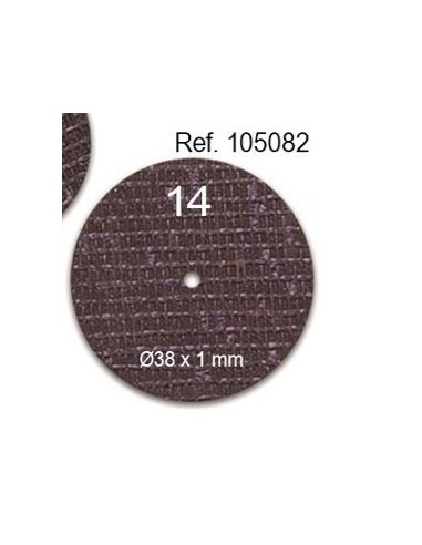 MESTRA - DISCO CORTE MALLA FIBRA VIDRIO DIAM. 38X1 50 U.