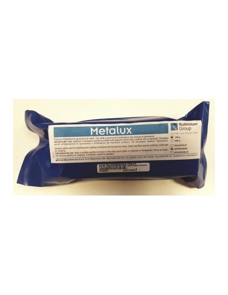RUTHINIUM - PASTA ABRILLANTADO METALUX VERDE 500 GR.