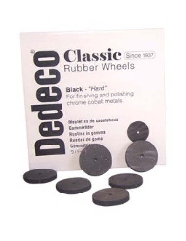 PULIDOR RUEDA NEGRO CR/CO. DEDECO 5000. 100 UDES.